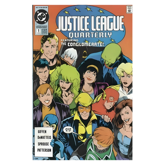 COMIC : JUSTICE LEAGUE QUARTERLY - 1990 #1