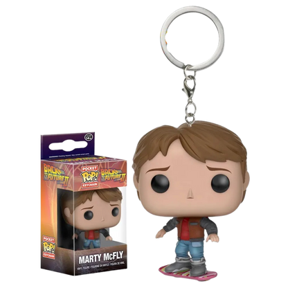 KEYCHAINS : FUNKO POP - MARTY MCFLY B2TF