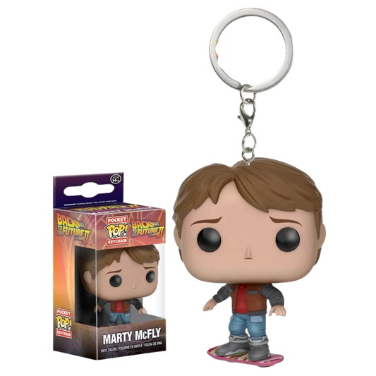 KEYCHAINS : FUNKO POP - MARTY MCFLY B2TF