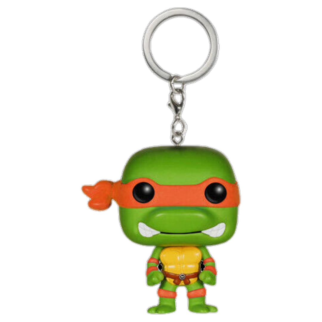 KEYCHAINS : FUNKO POP - MICHELANGELO TMNT