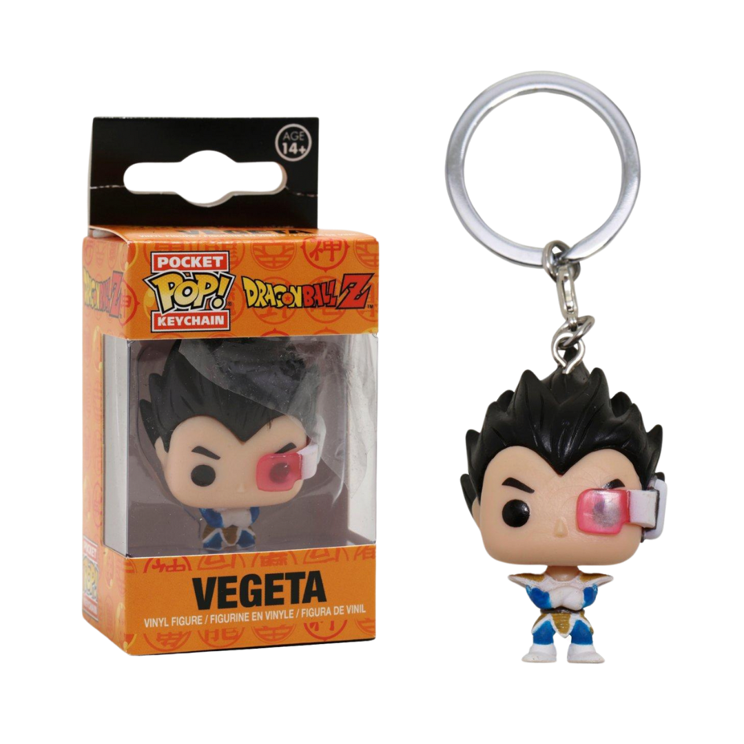 KEYCHAINS : FUNKO POP - DRAGONBALL Z VEGETA