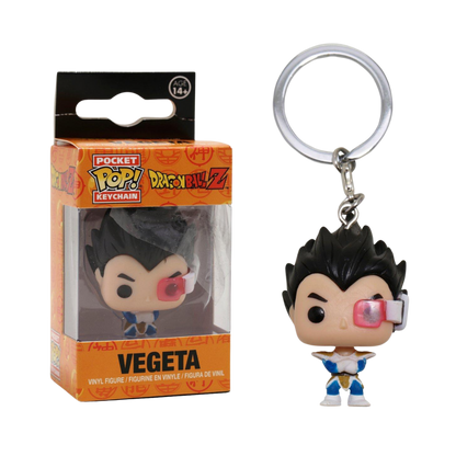 KEYCHAINS : FUNKO POP - DRAGONBALL Z VEGETA