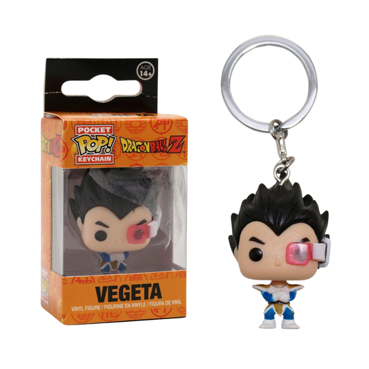 KEYCHAINS : FUNKO POP - DRAGONBALL Z VEGETA