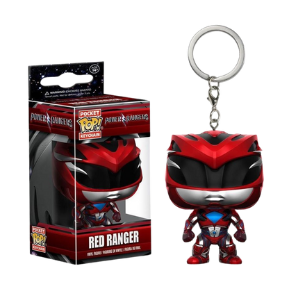 KEYCHAINS: FUNKO POP - RED POWER RANGER