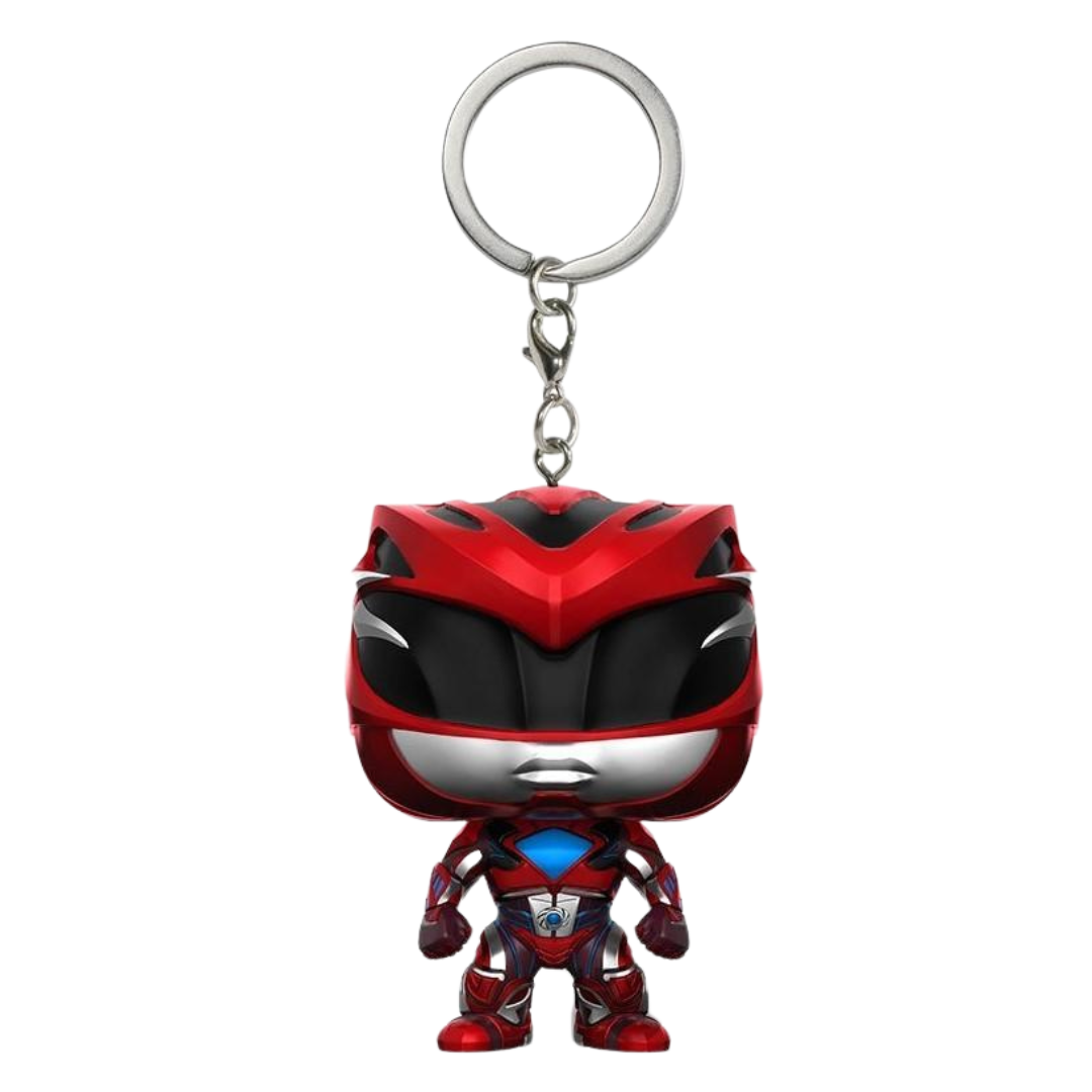 KEYCHAINS: FUNKO POP - RED POWER RANGER