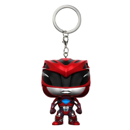 KEYCHAINS: FUNKO POP - RED POWER RANGER