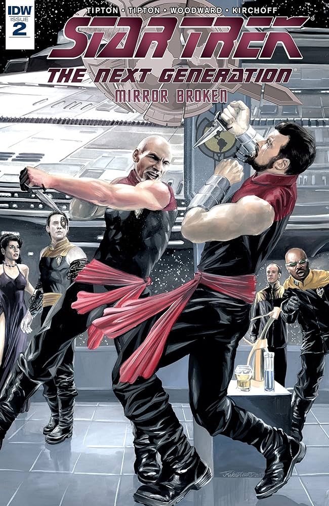 COMIC : STAR TREK THE NEXT GENERATION - MIRROR BROKEN #2