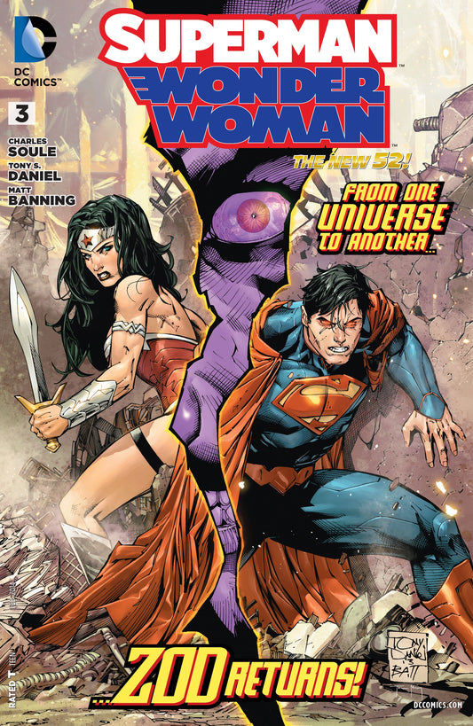 COMIC : SUPERMAN/WONDER WOMAN - NEW 52 #3