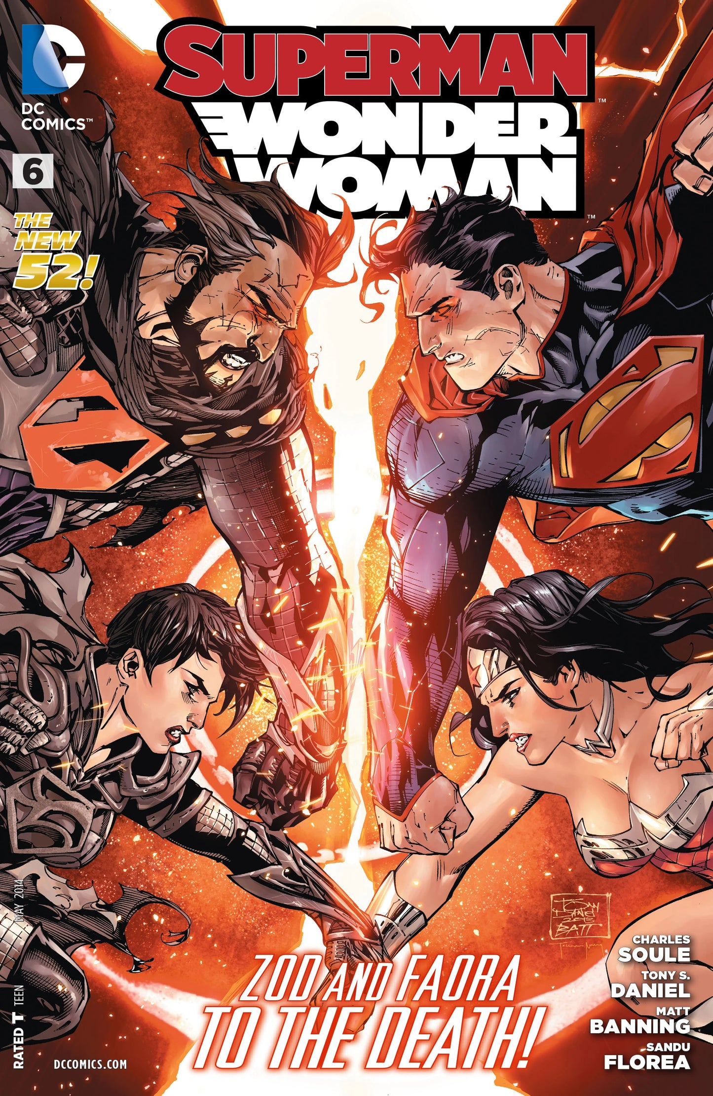 COMIC : SUPERMAN/WONDER WOMAN - NEW 52 #6
