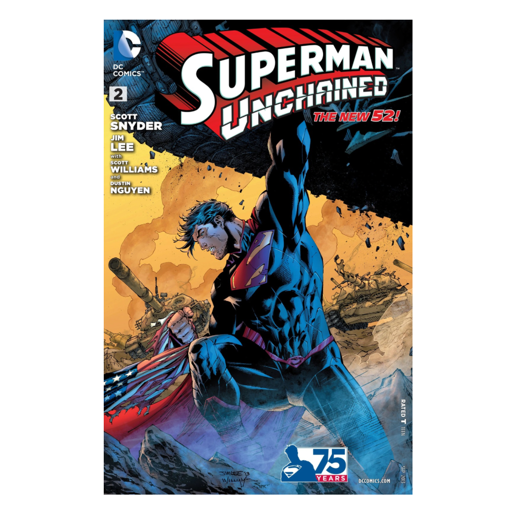 COMIC : SUPERMAN UNCHAINED - NEW 52 #2