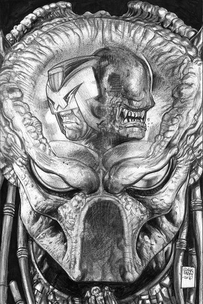 COMIC : PREDATOR VS JUDGE DREDD VS ALIENS - #3