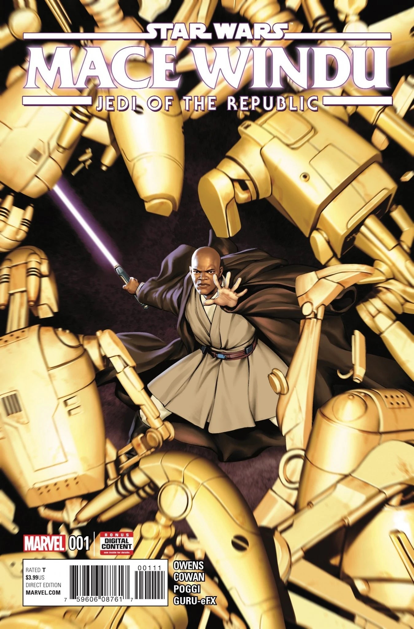 COMIC : STAR WARS MACE WINDU - #1