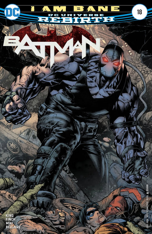 COMIC : BATMAN - REBIRTH #18