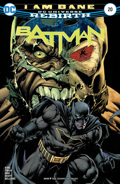 COMIC : BATMAN - REBIRTH #20