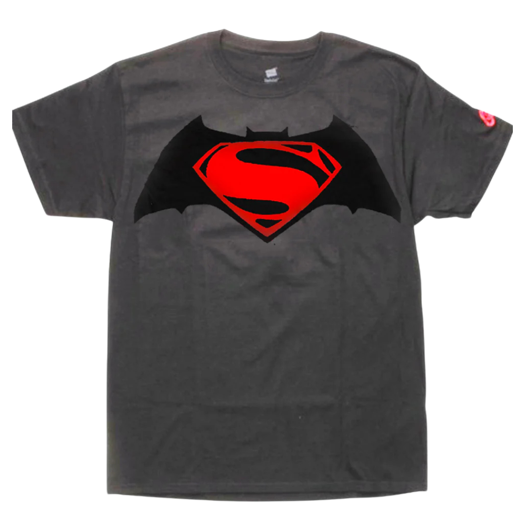 SHIRT : WOMEN'S - DC BATMAN V SUPERMAN LOGO