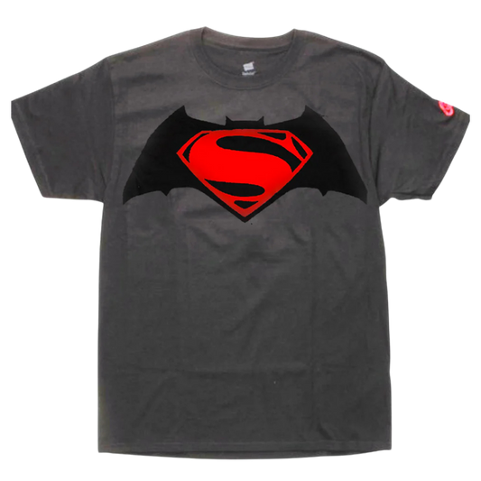 SHIRT : WOMEN'S - DC BATMAN V SUPERMAN LOGO