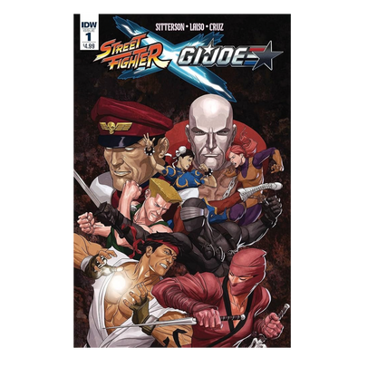 COMIC : STREET FIGHTER GI JOE - #1