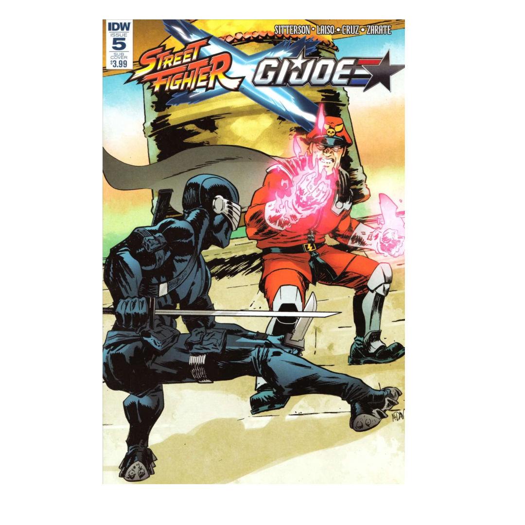 COMIC : STREET FIGHTER GI JOE - #5 SUB V3