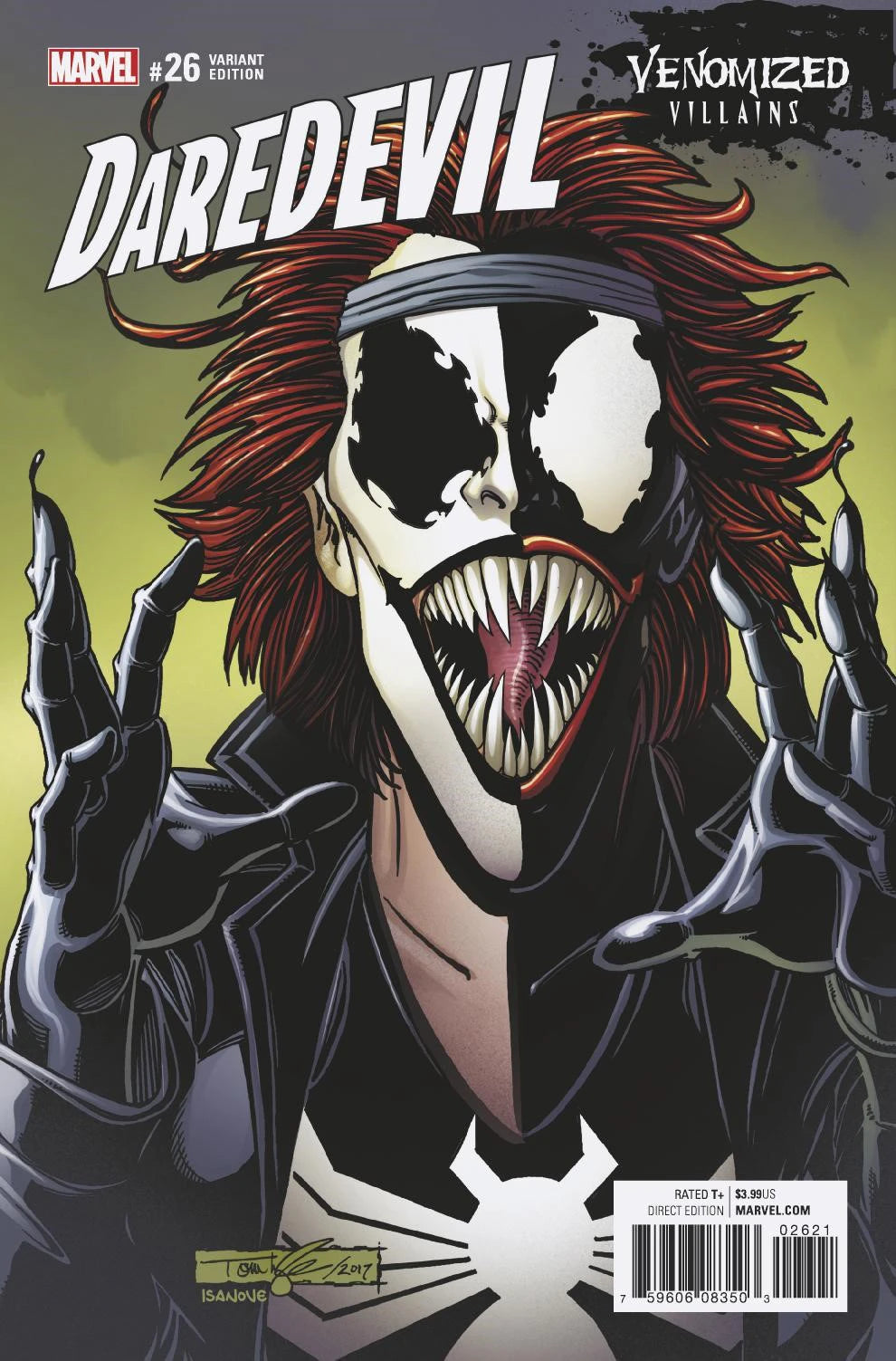 COMIC : DAREDEVIL - #26 VENOMIZED VAR