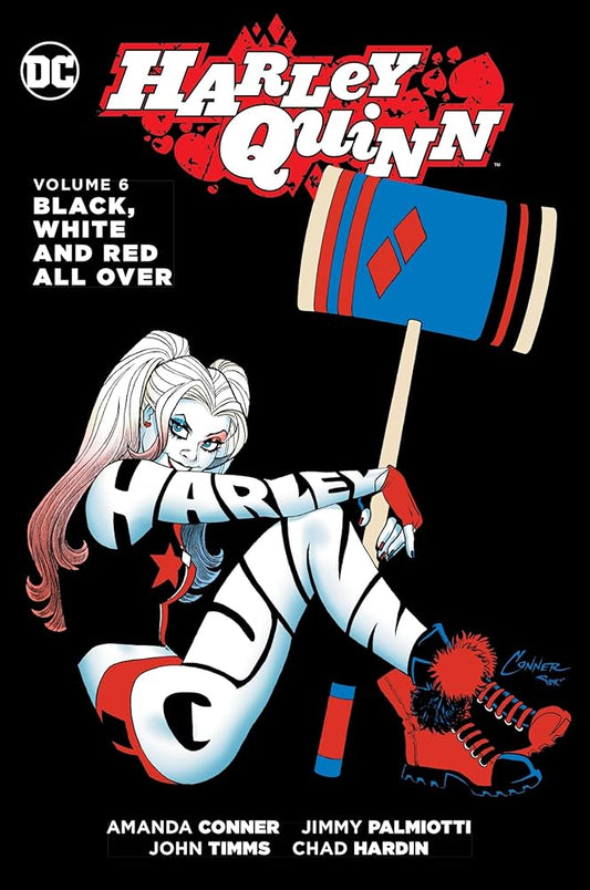 TPB : HARLEY QUINN - BLACK WHITE AND RED ALL OVER VOL 06