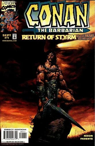 CONAN THE BARBARIAN RETURN OF STYRM #1