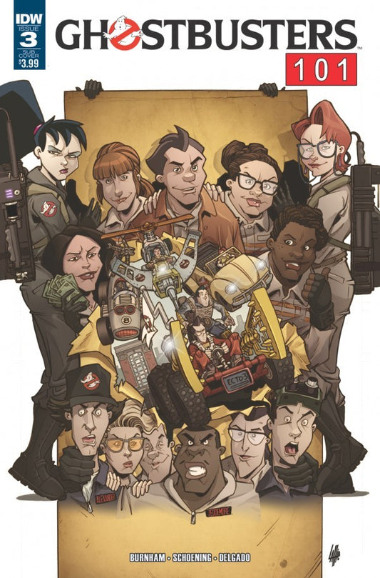 GHOSTBUSTERS 101 #3 SUB CVR