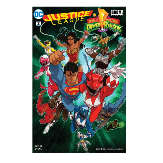 COMIC : JUSTICE LEAGUE / POWER RANGERS - #2