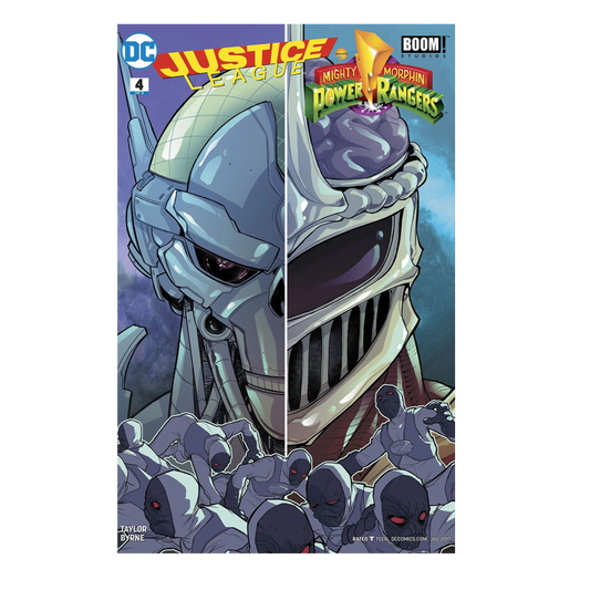 COMIC : JUSTICE LEAGUE / POWER RANGERS - #4