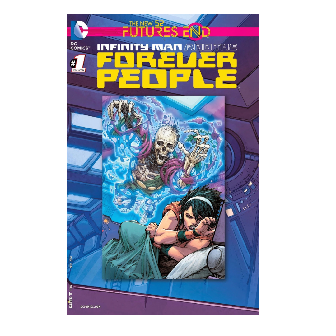 COMIC : FUTURES END INFINITY MAN AND THE FOREVER PEOPLE - NEW 52 #1