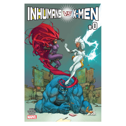 COMIC : INHUMANS VS XMEN - #0