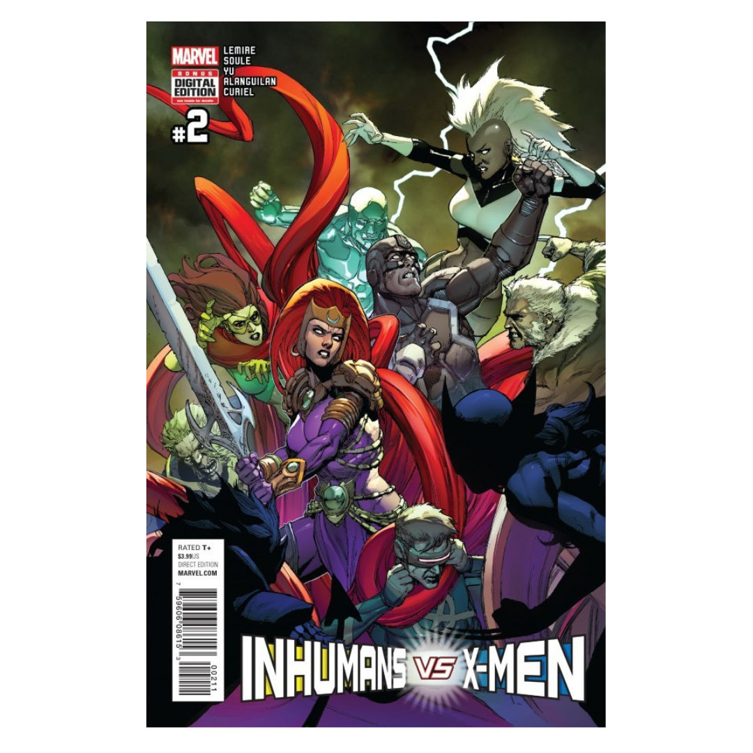 COMIC : INHUMANS VS XMEN - #2