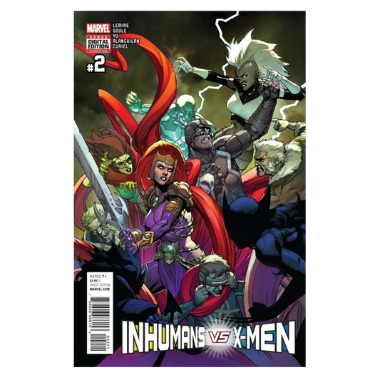 COMIC : INHUMANS VS XMEN - #2