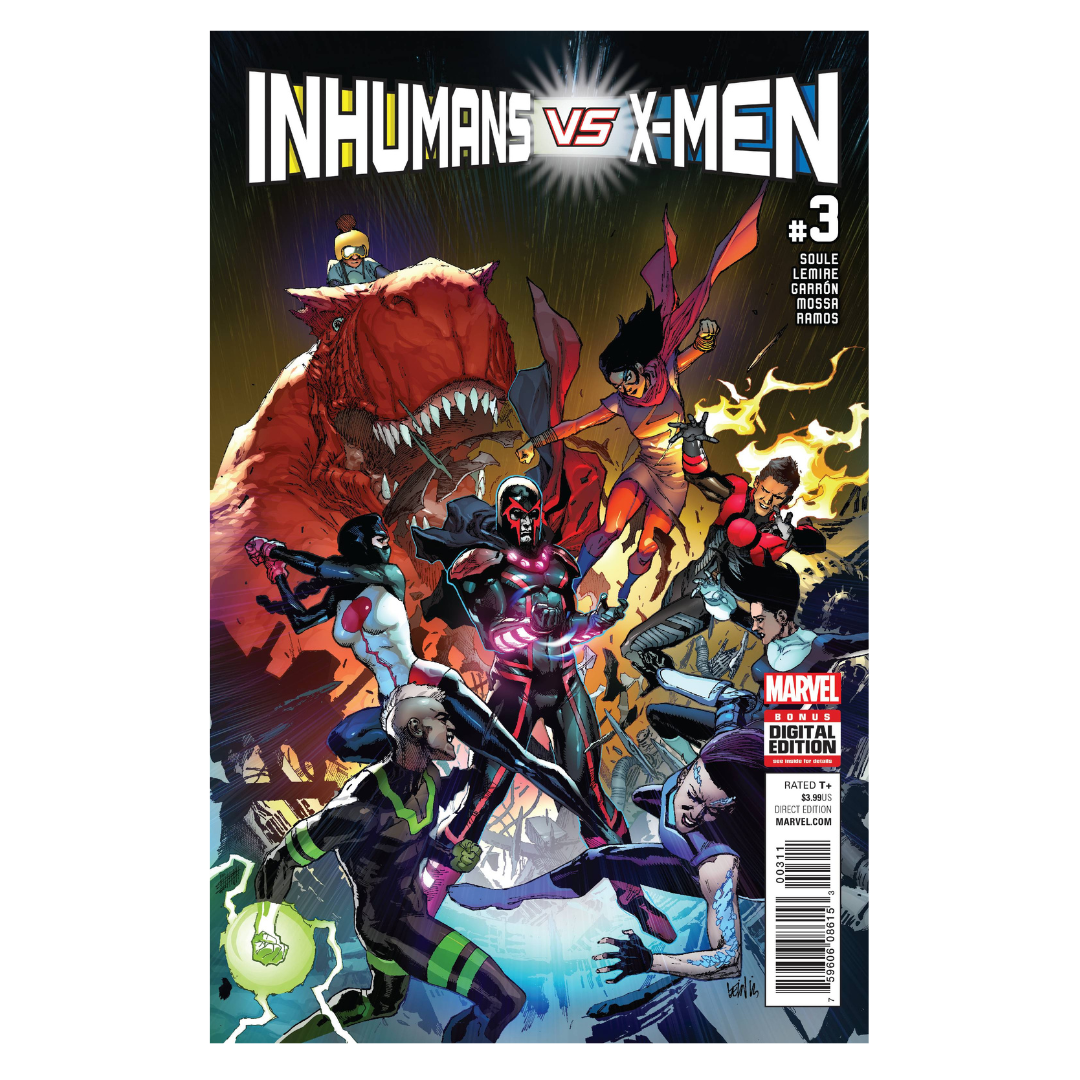 COMIC : INHUMANS VS XMEN - #3