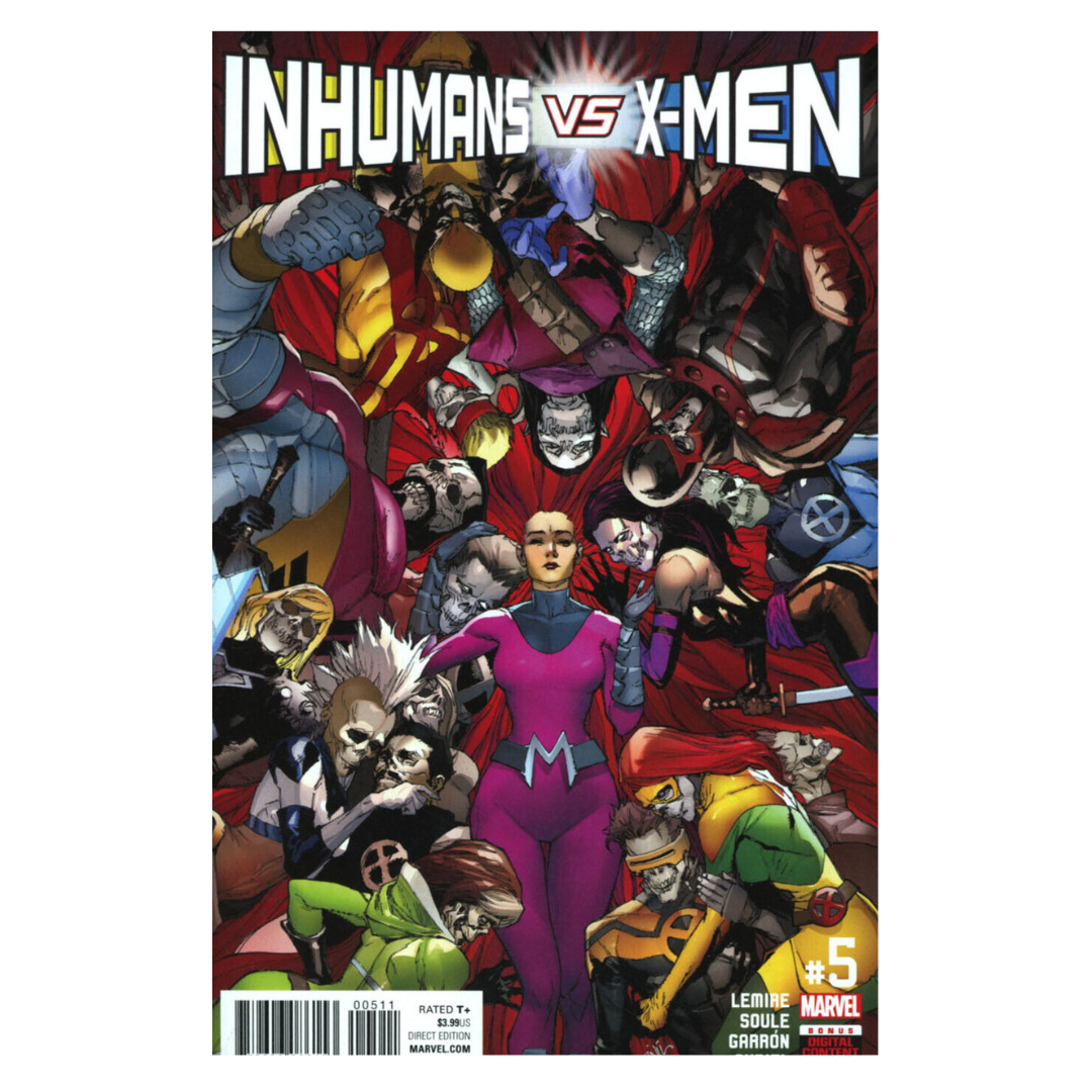 COMIC : INHUMANS VS XMEN - #5