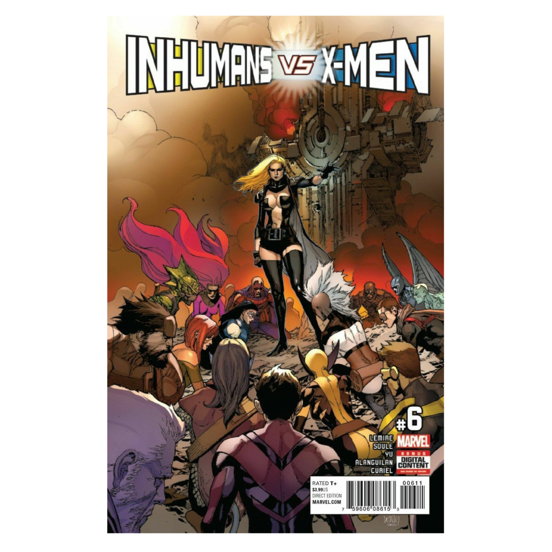 COMIC : INHUMANS VS XMEN - #6