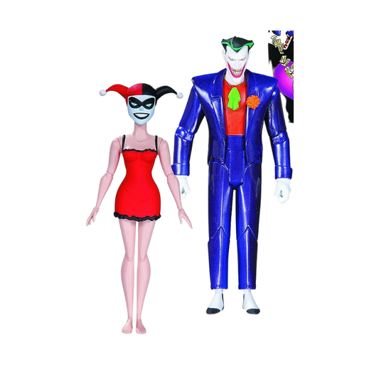 FIGURES: DC COLLECTIBLES - BATMAN MAD LOVE - THE JOKER AND HARLEY QUINN