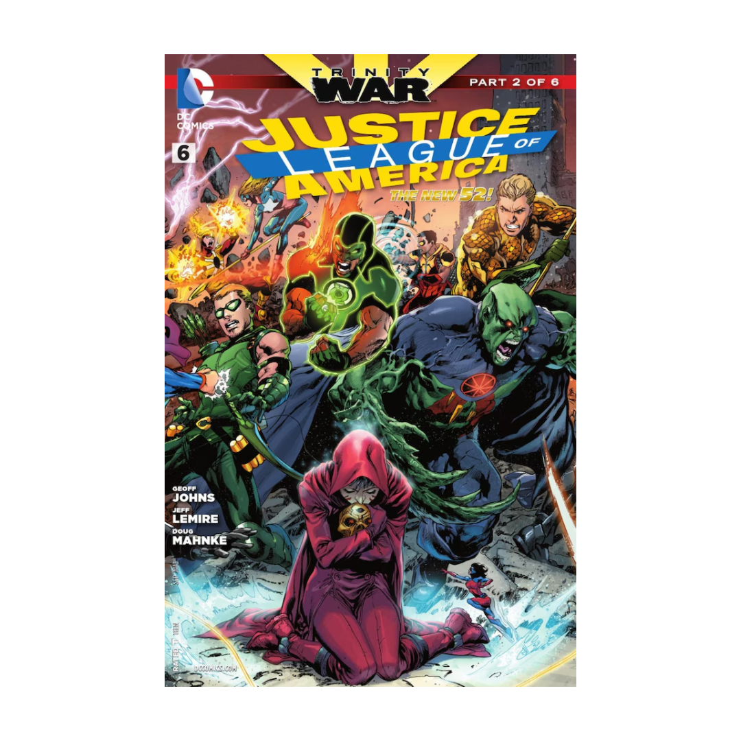 COMIC : JUSTICE LEAGUE OF AMERICA - NEW 52 #6 TRINITY WAR