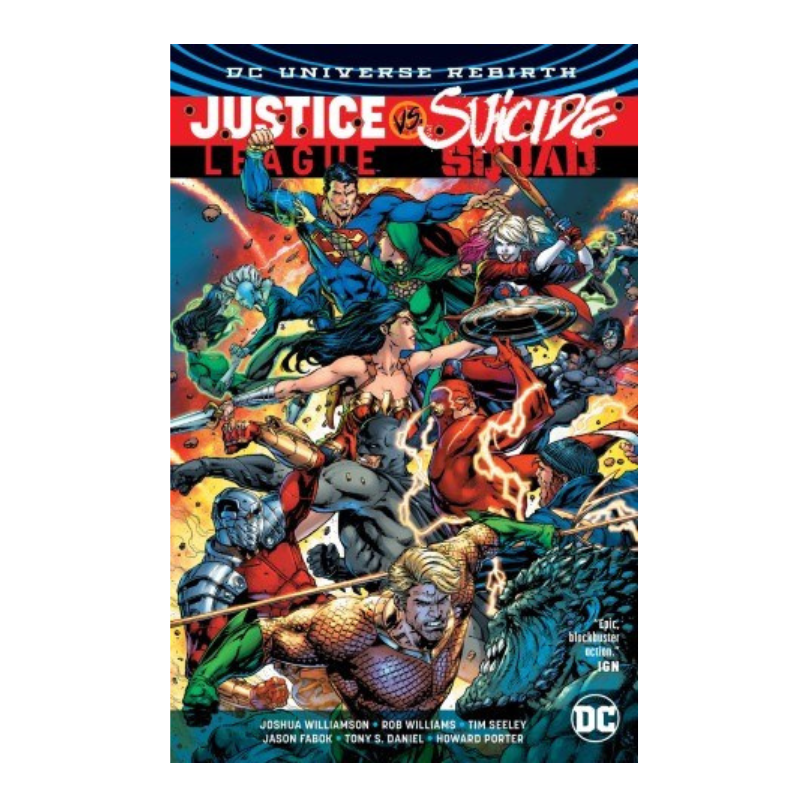 GRAPHIC NOVEL : JUSTICE LEAGUE VS SUICIDE SQUAD - REBIRTH