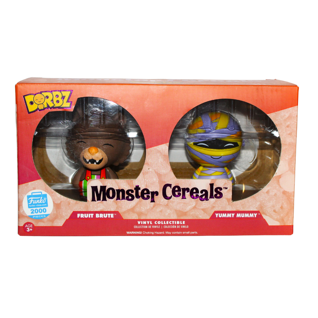 DORBZ: MONSTER CEREALS - FRUIT BRUTE & YUMMY MUMMY