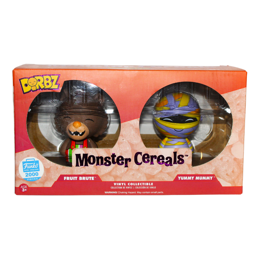 DORBZ: MONSTER CEREALS - FRUIT BRUTE & YUMMY MUMMY