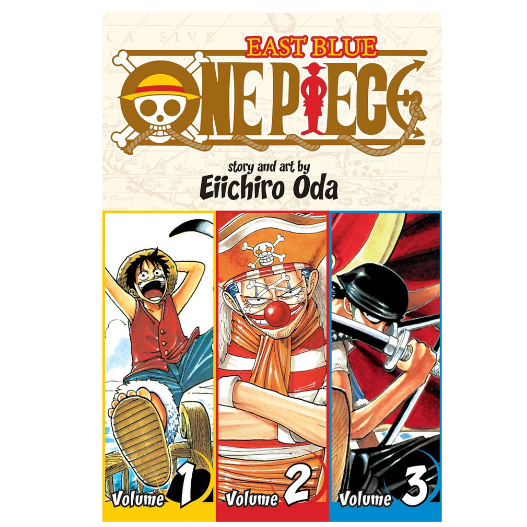 MANGA : ONE PIECE OMNIBUS - VOLUME #1, 2, 3