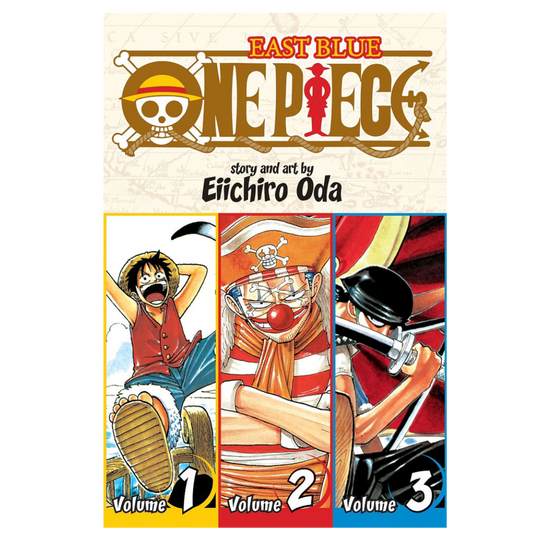 MANGA : ONE PIECE OMNIBUS - VOLUME #1, 2, 3