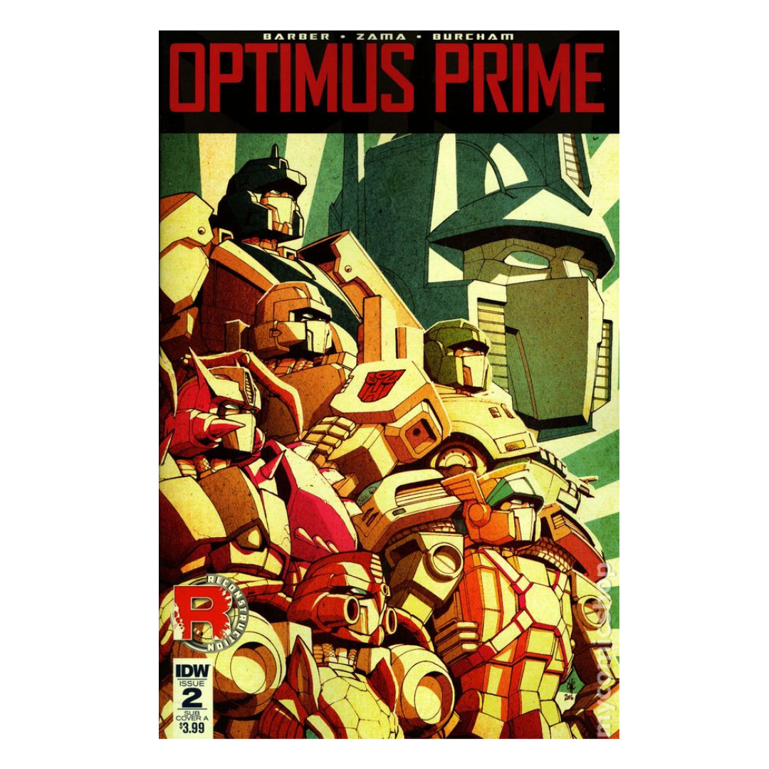 COMIC : TRANSFORMERS - OPTIMUS PRIME #2