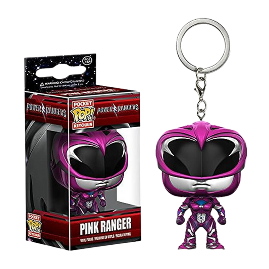 KEYCHAINS: FUNKO POP - PINK POWER RANGER