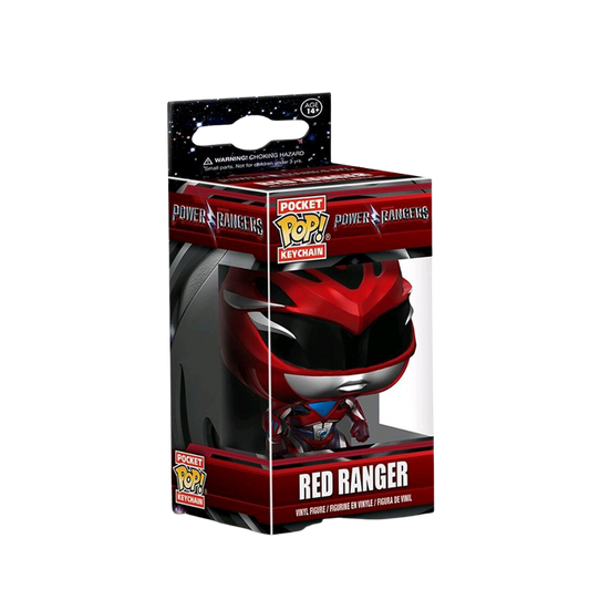 KEYCHAINS: FUNKO POP - RED POWER RANGER