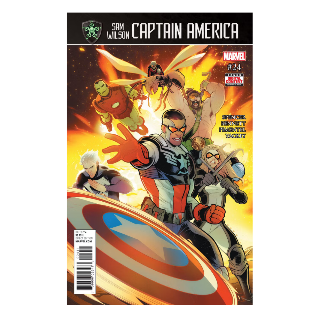 COMIC : CAPTAIN AMERICA SAM WILSON - #24