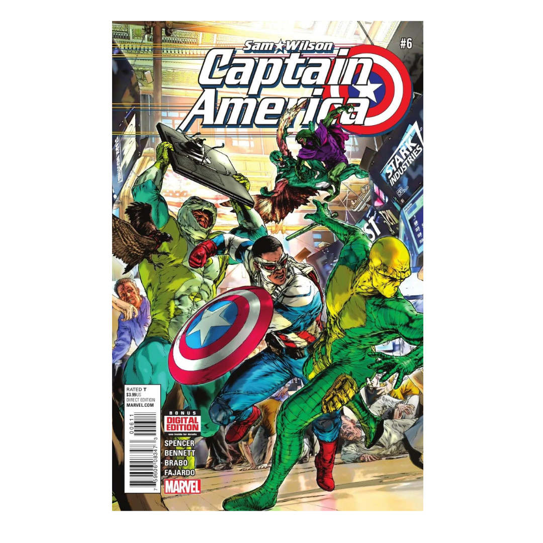 COMIC : CAPTAIN AMERICA SAM WILSON - #6