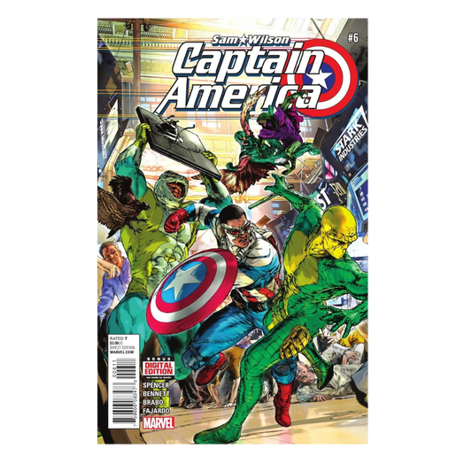 COMIC : CAPTAIN AMERICA SAM WILSON - #6