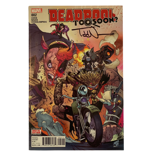 SIGNED : DEADPOOL TOO SOON - #2