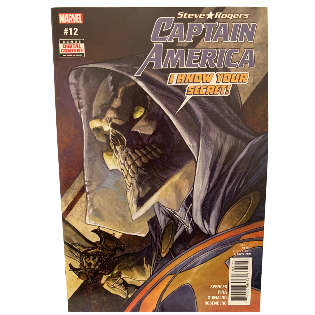 COMIC : CAPTAIN AMERICA STEVE ROGERS - #12